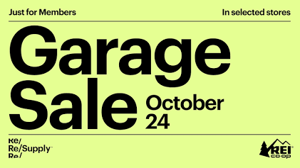 REI Garage Sale pilot announcement graphic. Source: REI