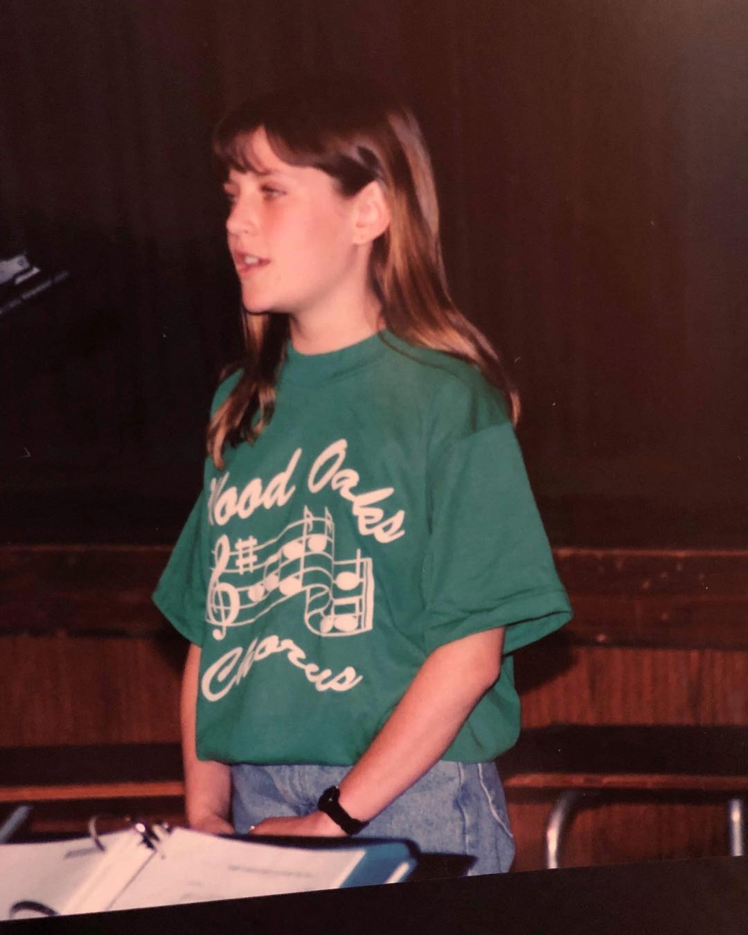 Notice the shirt! (Photo courtesy of Erika Brett Solomon)